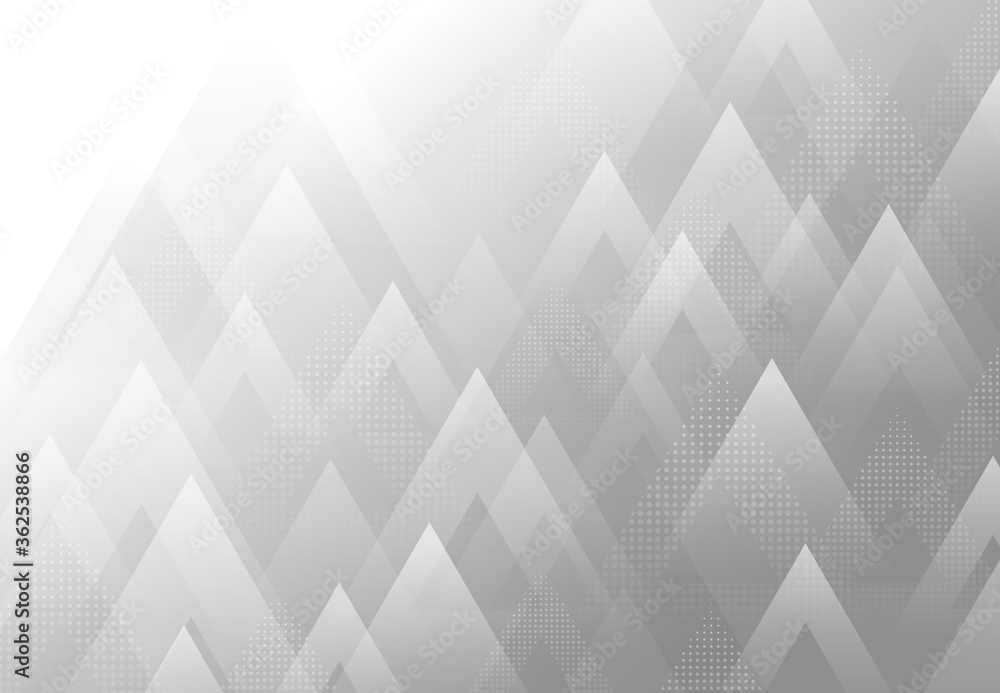 Poster abstract triangle pattern design of technology artwork template background. illustration vector eps1