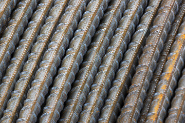 Reinforcing steel as a background
