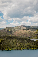 landscape with lake