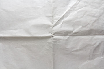 texture of white crumpled packing paper