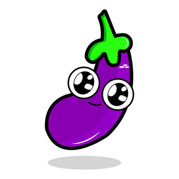 Eggplant Cartoon Eggplant Cartoon