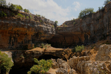 rock formations in Lebanon