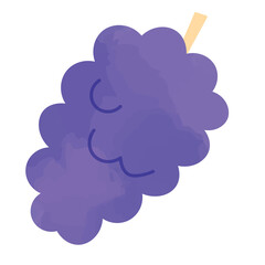 巨峰のイラスト