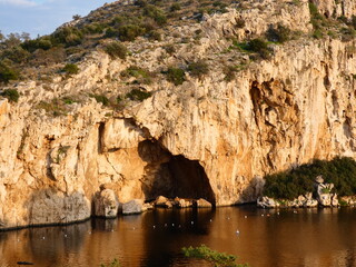 Greece cave