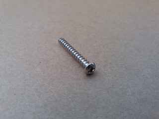 close up of screws