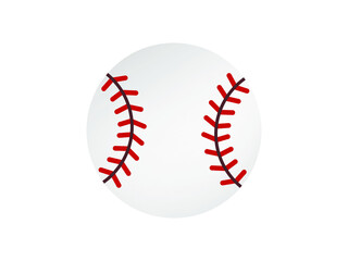 Baseball ball vector design.  Baseball ball vector illustration. 