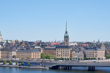 Stockholm Gamla Stan seen from Södermalm
