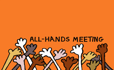 All hands meeting
