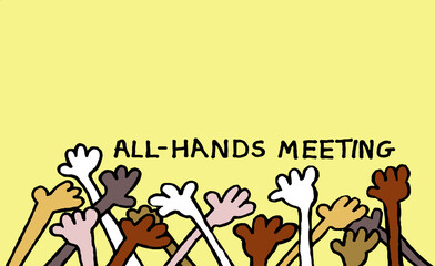 All-hands meeting - jargon