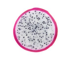 Dragon fruit isolated on white background