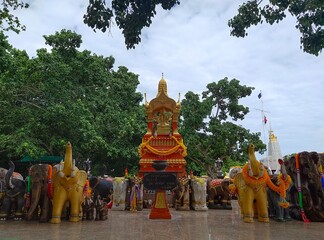 Fototapeta na wymiar buddha statue in thailand