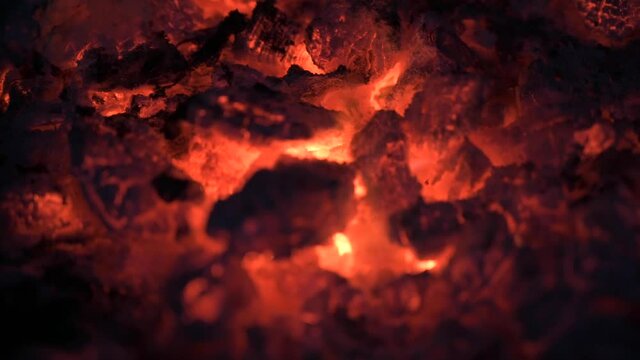 Braci, carbone, fuoco, griglia