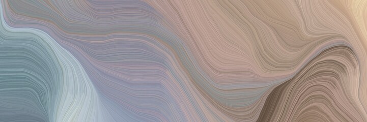 inconspicuous elegant smooth swirl waves background design with rosy brown, pastel brown and tan color