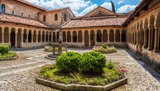 Ancient Abbey of Follina. Immersion in the cloister and in history. Treviso