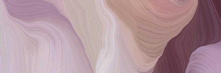 inconspicuous elegant curvy swirl waves background design with pastel purple, old mauve and antique fuchsia color