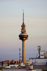 Obraz premium Radio television building in Madrid