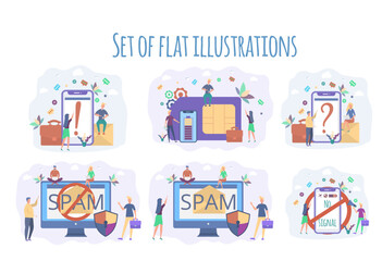 People are asking questions. Question answer. There is no signal on the smartphone. The concept of a ban on the use of mobile communications, smartphones and computers. Mobile SIM card, microchip