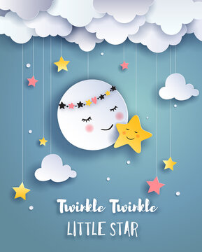 Twinkle Twinkle Little Star Nursery Rhyme Poster - Twinkl