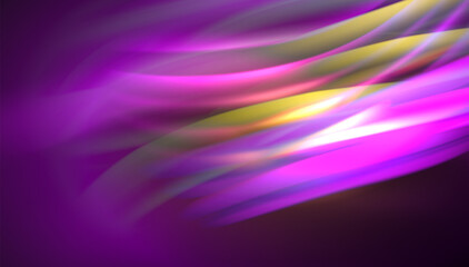 Fluid wave lines background. Trendy abstract layout template for business or technology presentation, internet poster or web brochure cover, wallpaper