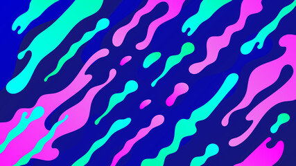 Colorful abstract liquid background