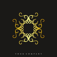 luxury abstract logo