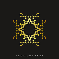 luxury abstract logo