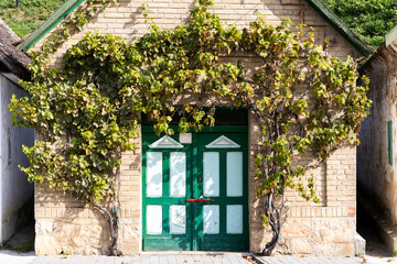 wine cellars in Villanykovesd, Villany, Hungary