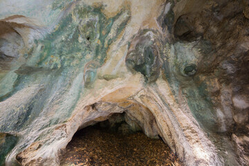 skalna tekstura jaskini