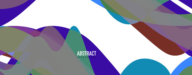 Fluid wave colorful abstract background. Dynamic colorful vibrant vector design