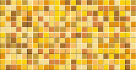 立体感のある9色のタイルの組み合わせの背景画像