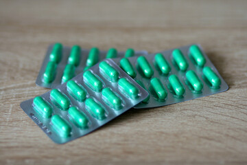 Medical tablets in sealed packaging for recovery