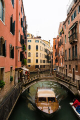 Obraz na płótnie Canvas ヴェネツィアの水路