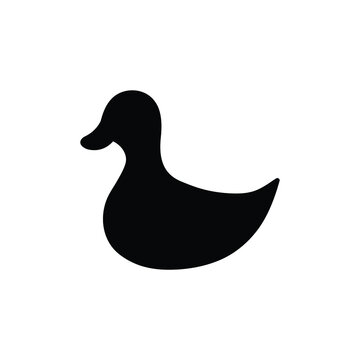duck icon vector baby symbol