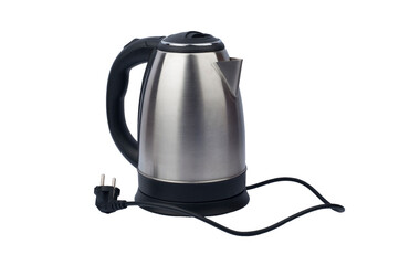 electric kettle isolated on white background