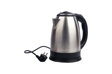 electric kettle isolated on white background