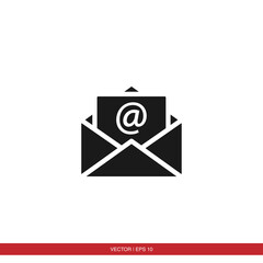 Mail icon vector