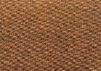 Orange color with black pattern, fabric background texture
