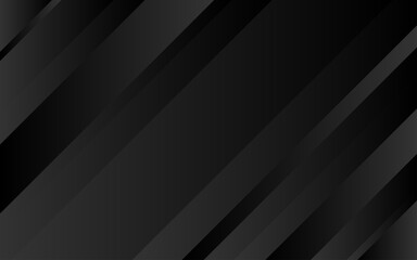 Obraz premium Minimal black layer abstract geometric polygon background vector illustration