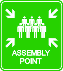sign of assembly point