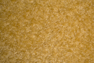 Yellow fabric texture close up