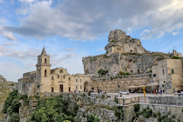 San Pietro Caveoso, also known as "Saint Peter and Saint Paul Church" is a Catholic worship place situated in the Sassi of Matera, Basilicata, Italy