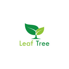 Illustration Vector Graphic of Leaf Tree Logo. Perfect to use for Nature Company