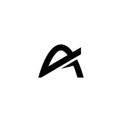 Letter A logo / icon design - obrazy, fototapety, plakaty