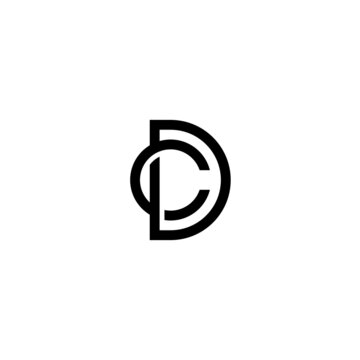Letter C and D logo / icon design