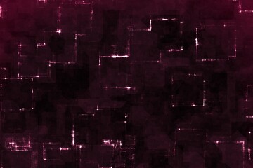cute pink heavy electronic technology grungy digitally drawn texture or background illustration