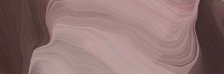 Naklejka premium inconspicuous colorful curvy background illustration with rosy brown, old mauve and pastel brown color