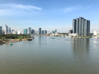 Obraz premium Ho Chi Min Skyline