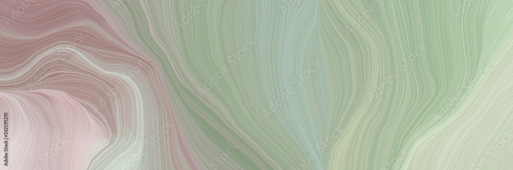 Poster inconspicuous elegant modern waves background design with dark gray, light gray and gray gray color