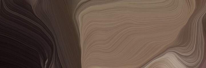 unobtrusive colorful elegant curvy swirl waves background illustration with pastel brown, very dark pink and very dark violet color