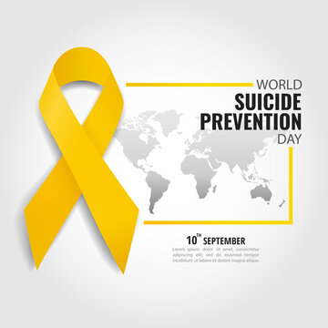 Vector Illustration of world suicide prevention day
